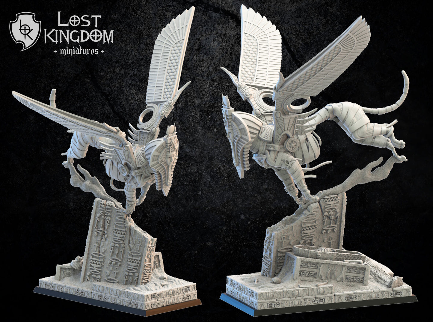 Lost Kingdom Undead sphinx 3D PRINTED MINIATURES