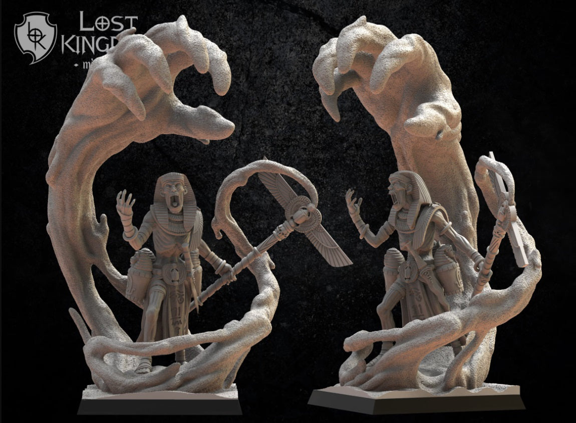 Lost Kingdom Undead canoptic sorcerer 3D PRINTED MINIATURES