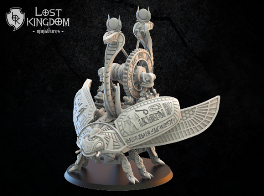 Lost Kingdom Undead catapult scarab 3D PRINTED MINIATURES