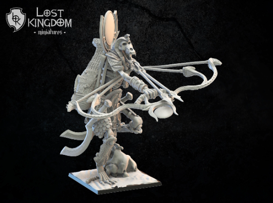 Lost Kingdom Undead bone colossus 3D PRINTED MINIATURES