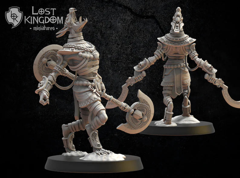 Lost Kingdom Undead ushabti hero 3D PRINTED MINIATURES