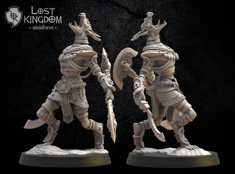 Lost Kingdom Undead ushabti hero 3D PRINTED MINIATURES