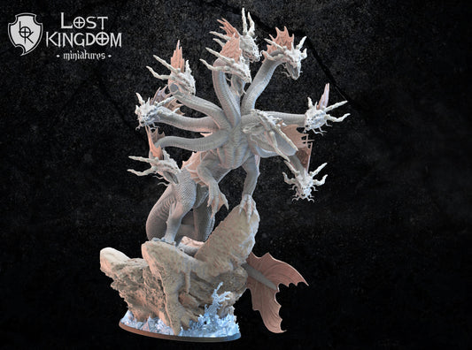 Lost Kingdom dark elf Hydra 3D PRINTED MINIATURES