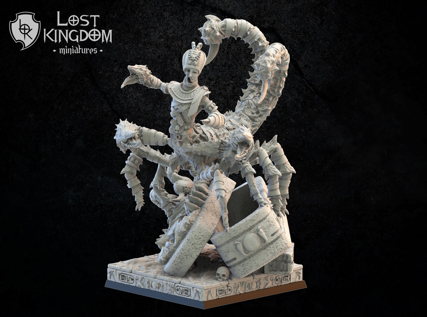 Lost Kingdom Undead scorpion hero 3D PRINTED MINIATURES