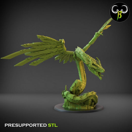 Lizardmen Celestial predator from Clay Beast Creation 3D PRINTED MINIATURES