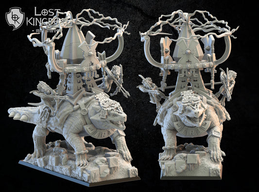Lost Kingdom lizardmen Ayokalotl 3D PRINTED MINIATURES