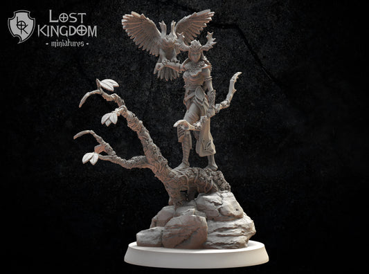 Lost Kingdom elf forest guardian 3D PRINTED MINIATURES