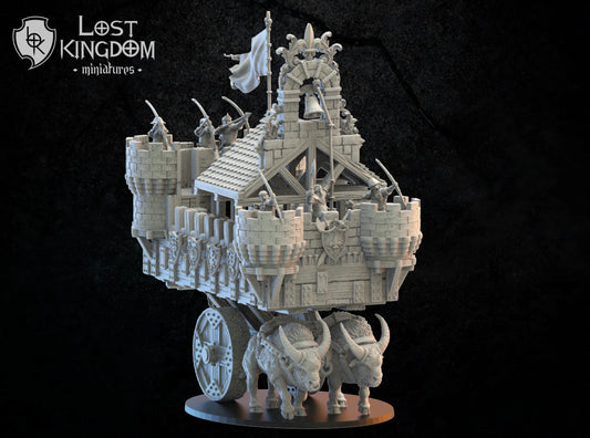 Lost Kingdom Kingdom of Mercia, Battle Fortress 3D PRINTED MINIATURES