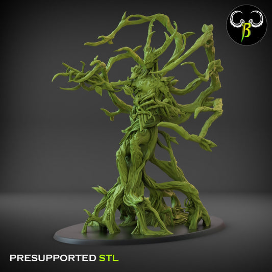 Grove evoker with flute from Clay Beast Creation 3D PRINTED MINIATURES