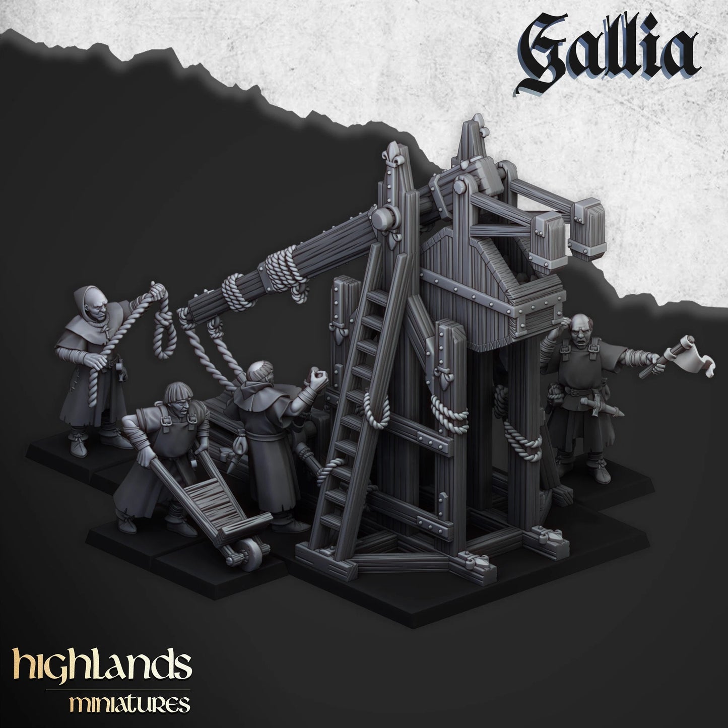 Galia starter army from Highland miniatures 3D PRINTED MINIATURES