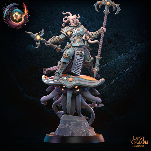 Lost Kingdom chaotic change lord 2 on disc 3D PRINTED MINIATURES