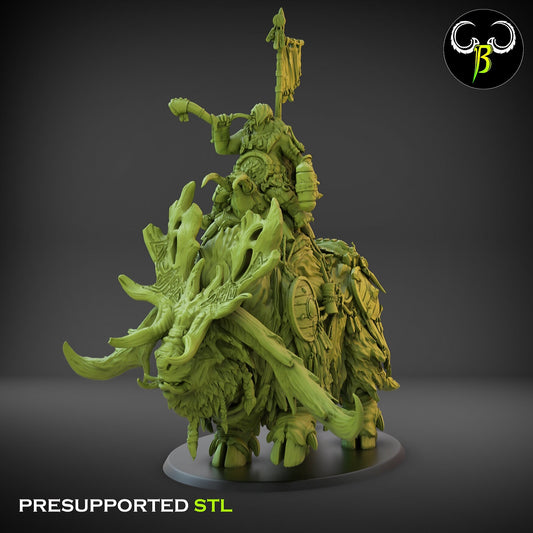 Ogre frost tusk   from Clay Beast Creation 3D PRINTED MINIATURES