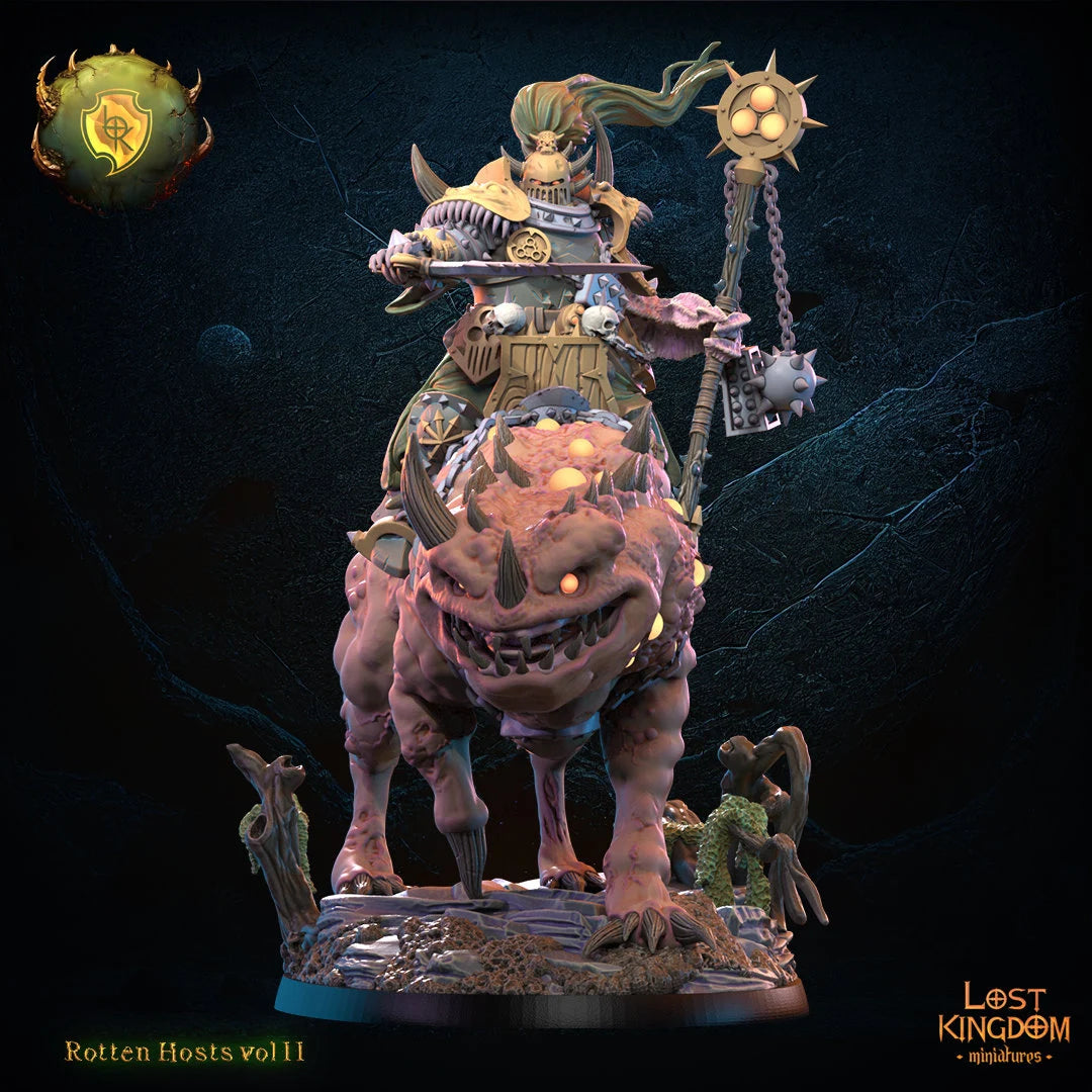 Lost Kingdom chaotic chosen rot knight lord 3D PRINTED MINIATURES