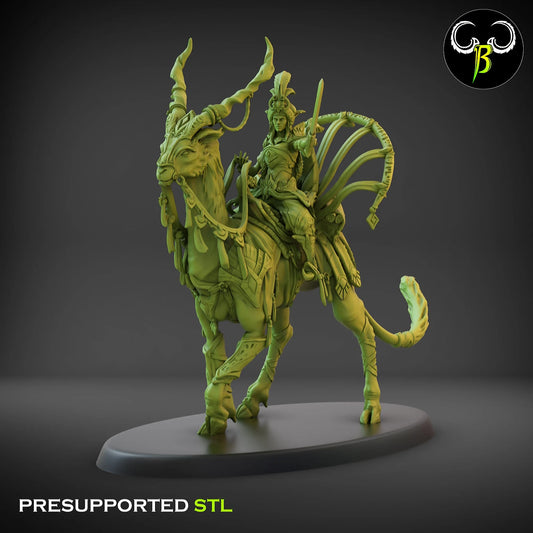 elf trail lord hero Clay Beast Creation 3D PRINTED MINIATURES