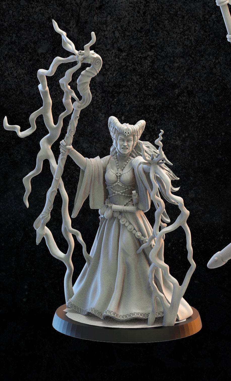 Lost Kingdom Kingdom of Mercia, sorceress 3D PRINTED MINIATURES